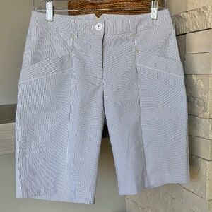 NIKE GOLF - Dr-Fit (grey & white stripe w/pockets)